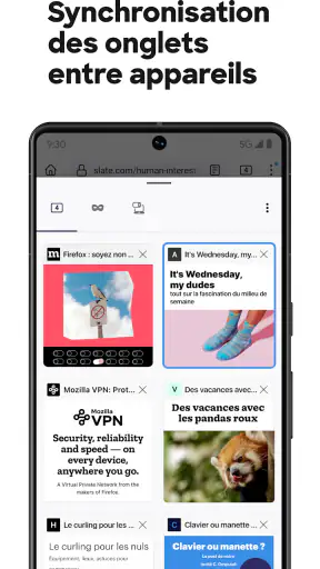 Firefox : Navigateur privé screenshot