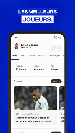 Foot Mercato : Transferts live screenshot