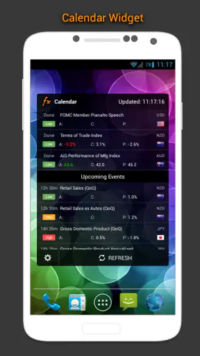 Forex Calendrier, Nouvelles screenshot