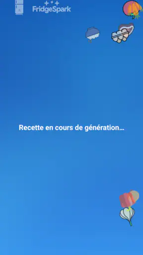 FridgeSpark – Recette unique screenshot
