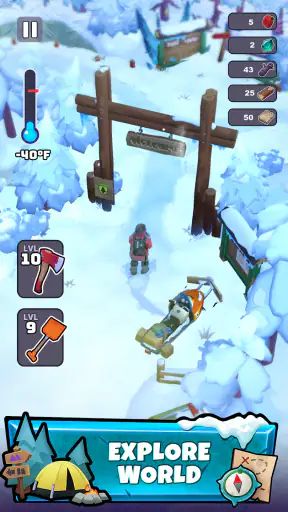 Frost World - Jeux de Survie screenshot