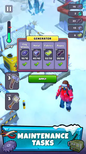 Frost World - Jeux de Survie screenshot