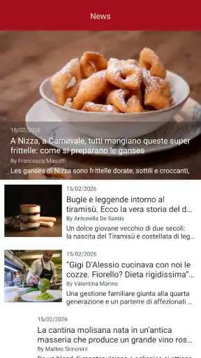 GAMBERO ROSSO MAGAZINE screenshot