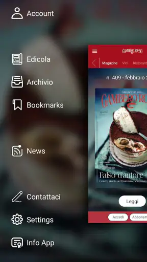 GAMBERO ROSSO MAGAZINE screenshot