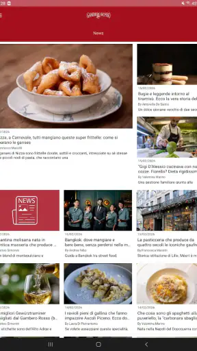 GAMBERO ROSSO MAGAZINE screenshot