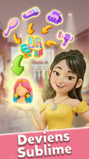 Glow Tales: Merge & Makeover screenshot