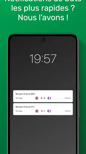 GoalAlert Foot 2026 Résultats screenshot