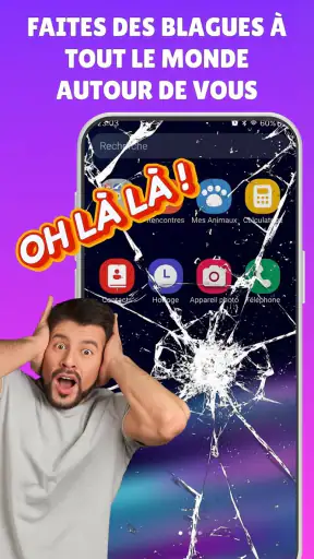 Haha Broken - Écran Cassé screenshot