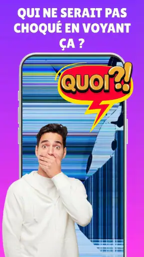 Haha Broken - Écran Cassé screenshot