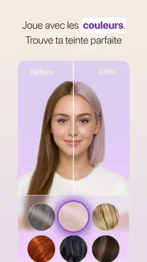 HairHunt : Coiffures IA screenshot