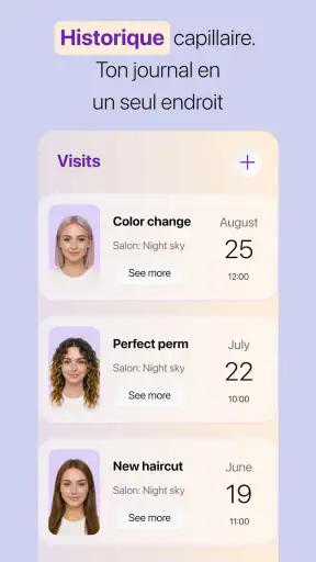 HairHunt : Coiffures IA screenshot