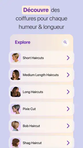 HairHunt : Coiffures IA screenshot