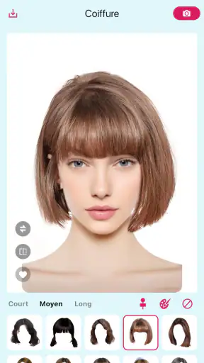Hairstyle Try On - Coiffure IA screenshot