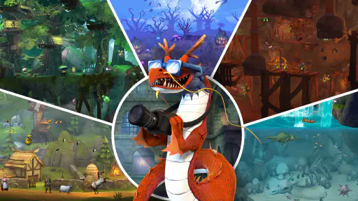 Hungry Dragon: Hungry Shark screenshot