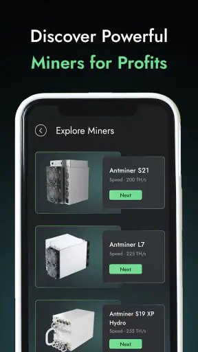 Hydro Miner- Rent Online Miner screenshot
