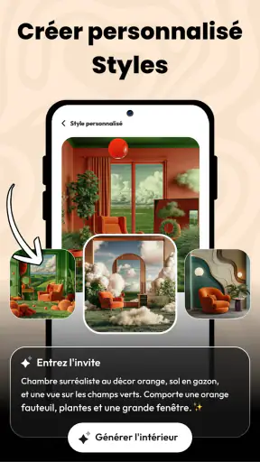 IA decoration interieur maison screenshot