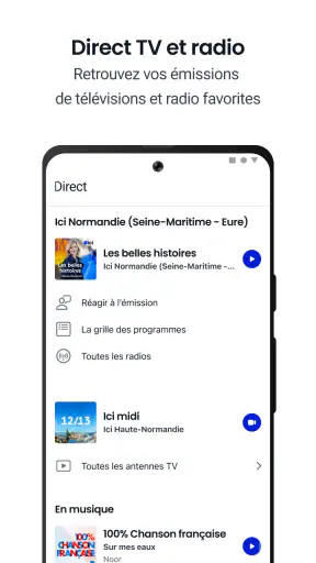 ICI : info, radio, TV, podcast screenshot