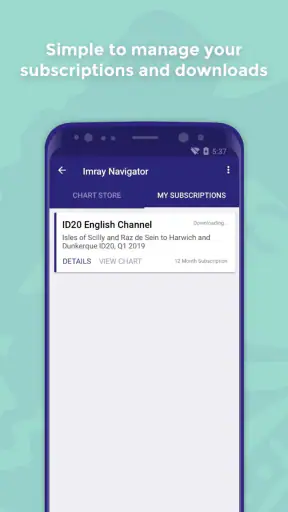 Imray Navigator screenshot