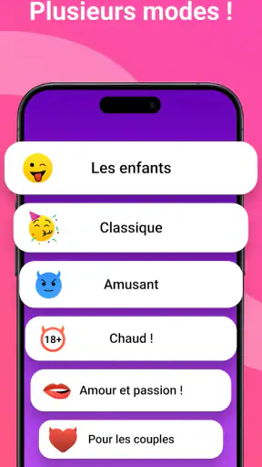 Je n'ai Jamais - Jeu Couple screenshot
