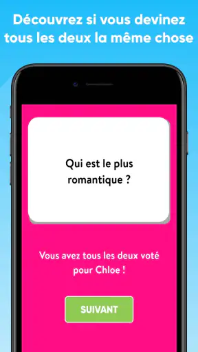 Jeu de quiz de couple screenshot