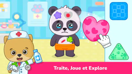 Jeux de docteur pour bébé 2-5 screenshot