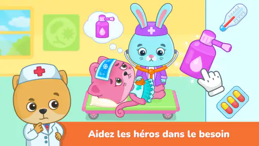 Jeux de docteur pour bébé 2-5 screenshot