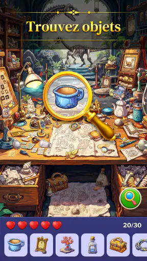 Jeux d'Objets Cachés screenshot
