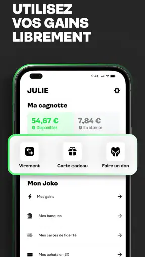 Cashback & code promo - Joko screenshot