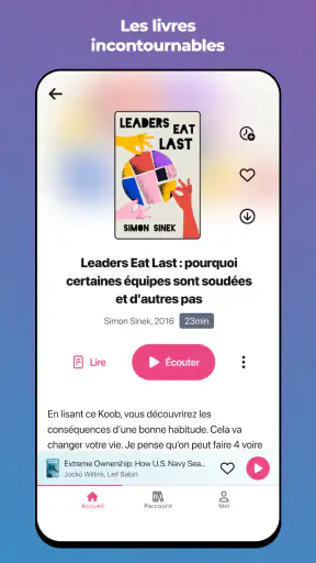 Koober : podcasts de livres screenshot