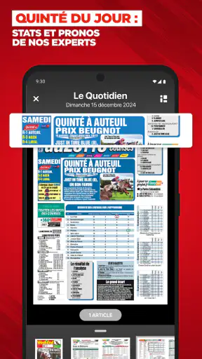 La Gazette des Courses: Quinté screenshot