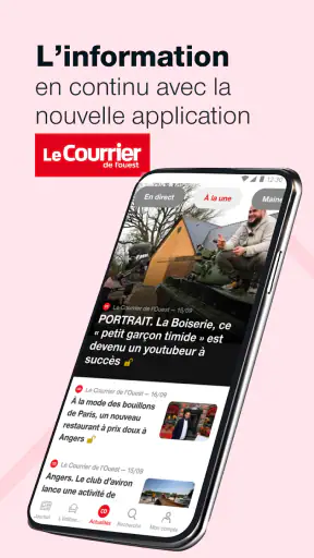 Le Courrier de l'Ouest Journal screenshot