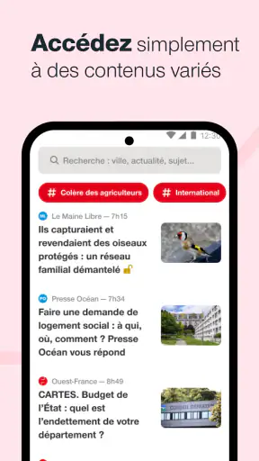 Le Courrier de l'Ouest Journal screenshot