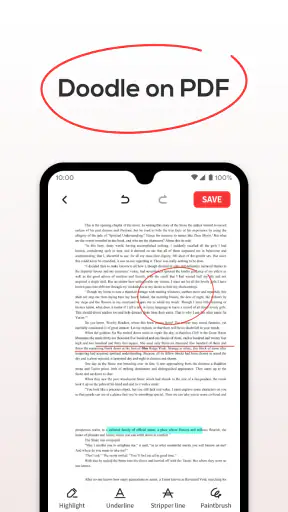 Lecteur de fichiers PDF screenshot