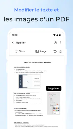 Lecteur et éditeur PDF screenshot