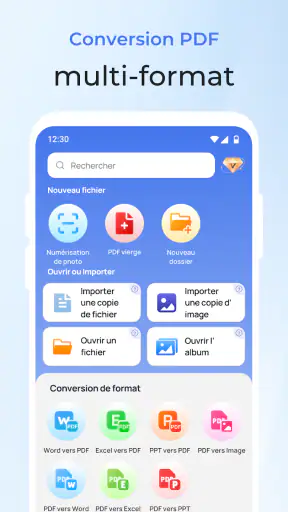 Lecteur et éditeur PDF screenshot