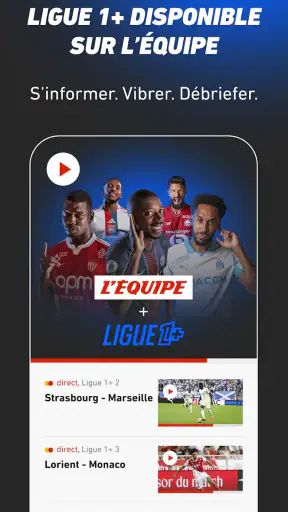 L’ÉQUIPE - actu, score, match screenshot