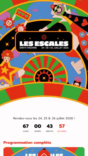 Les Escales 2026 screenshot