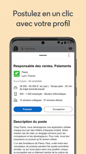 LinkedIn: Emplois & Connexions screenshot