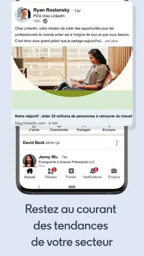 LinkedIn: Emplois & Connexions screenshot