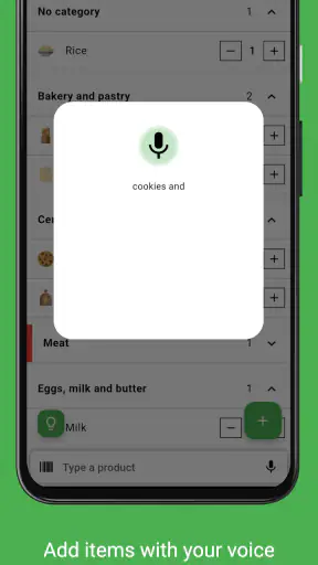 Liste courses & garde-manger screenshot