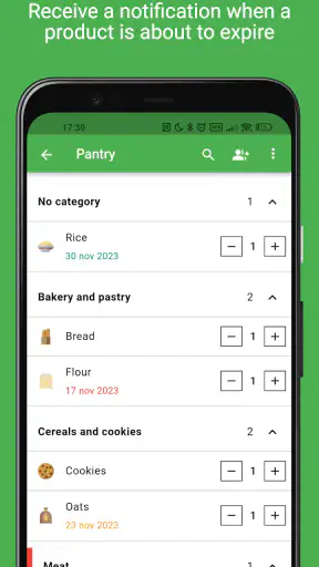Liste courses & garde-manger screenshot