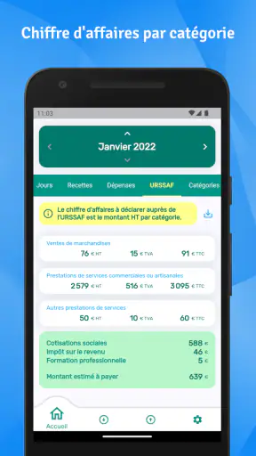 Livre des recettes screenshot