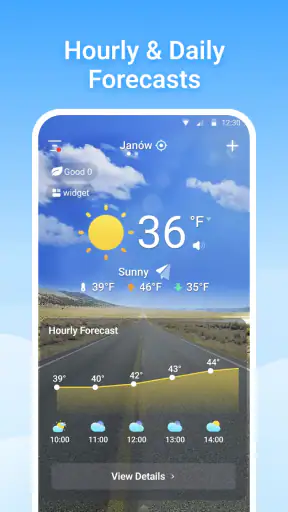 Local Weather: Radar et widget screenshot
