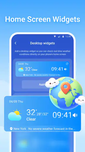 Local Weather: Radar et widget screenshot