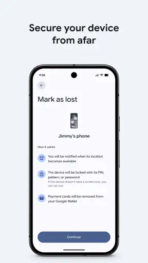 Localiser de Google screenshot