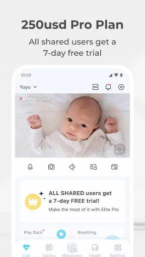 Lollipop - Smart baby monitor screenshot