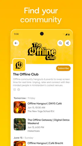 Luma : événement et invitation screenshot