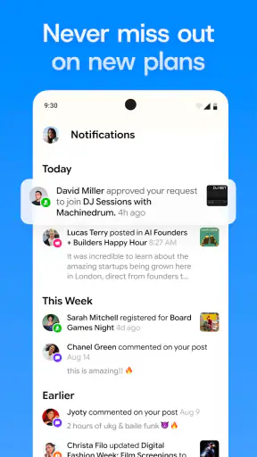 Luma : événement et invitation screenshot