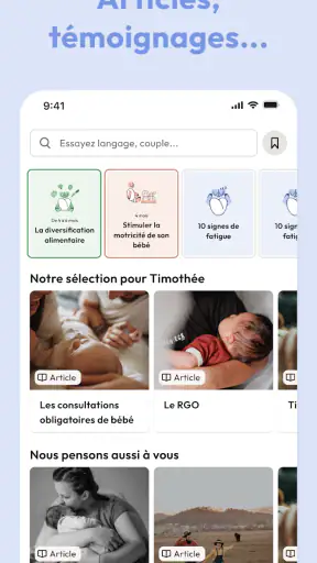 Heloa | Suivi bébé + grossesse screenshot