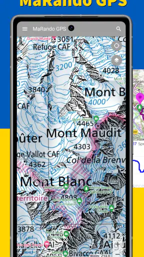 MaRando - GPS Randonnée screenshot